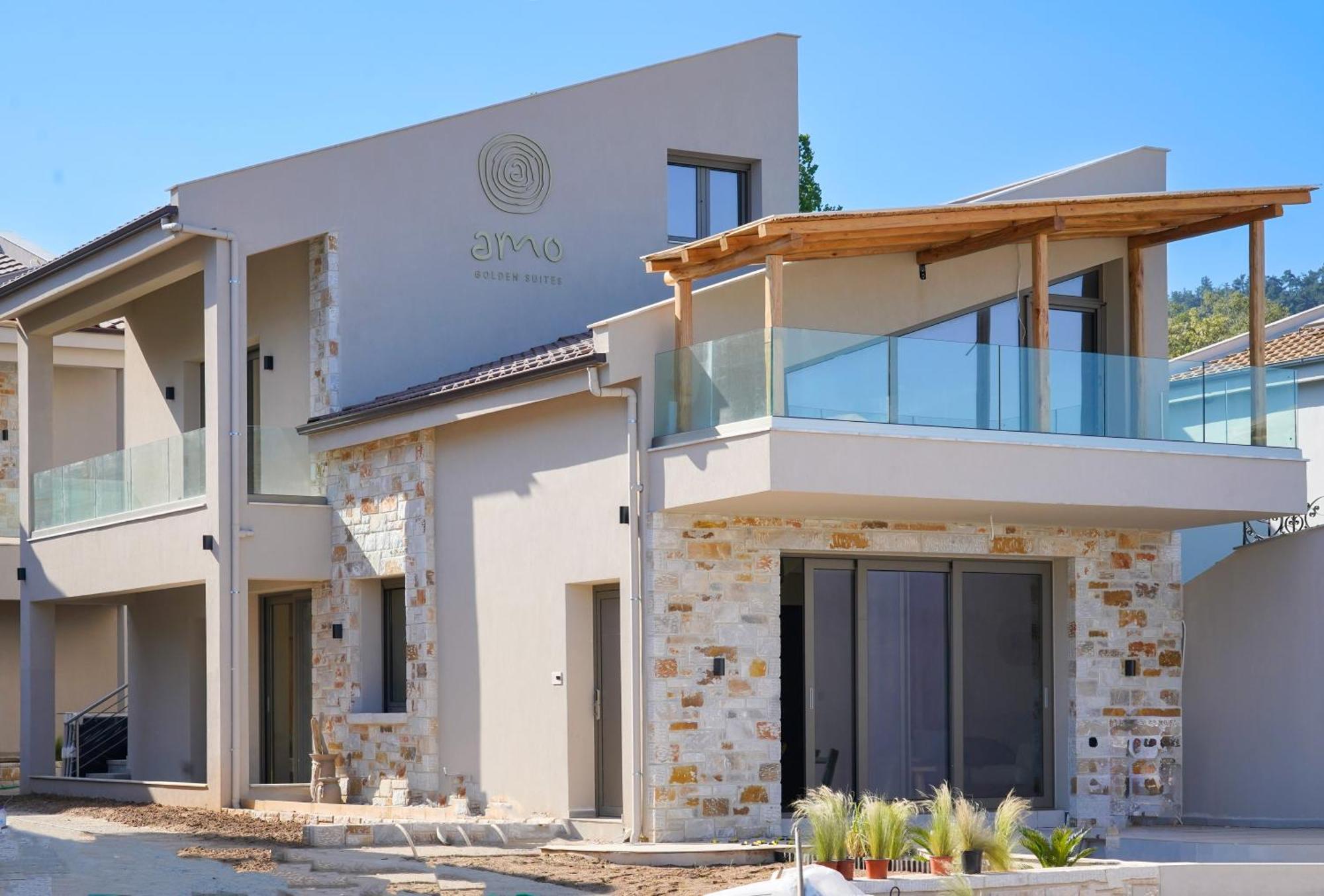 Amo Golden Suites Chrysi Ammoudia Exterior photo
